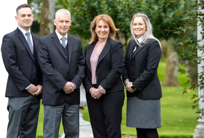 The Mark Wait Funeral Directors team - your local family-run funeral service